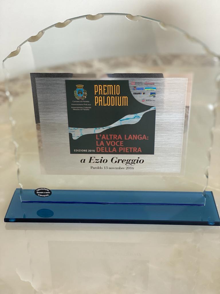 Premio Palodium , Paroldo 13 novembre 2016